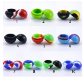 CONTENEDOR ESFERA SILICON MARMOLEADO CHICO J17