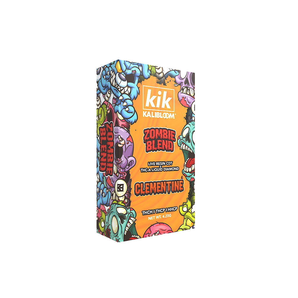 KIK 4G ZOMBIE BLEND DISPO 5CT CLEMENTINE