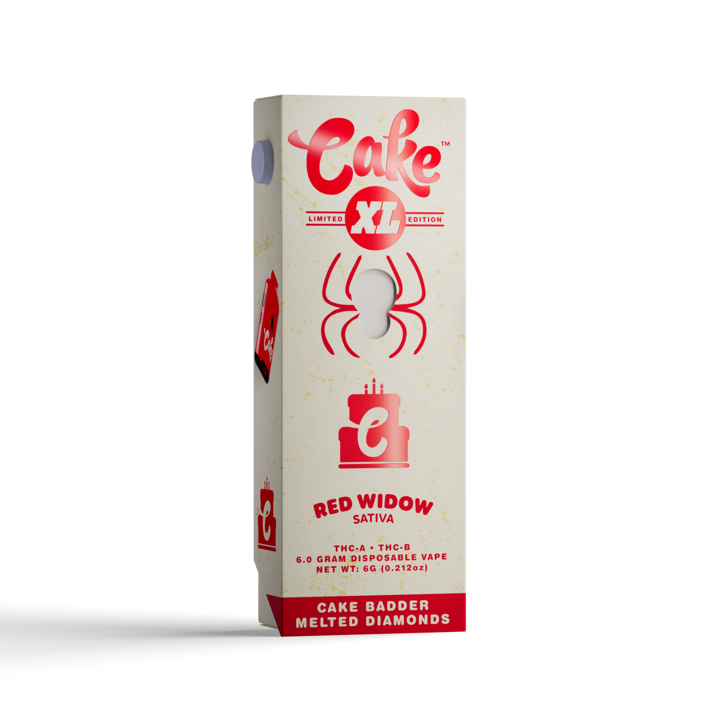 CAKE XL LIMITED EDITION RED WIDOW