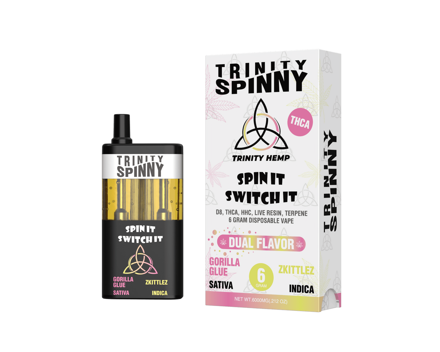 TRINITY SPINNY 6G GORILLA / ZKITTLES