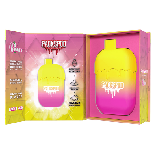 PACKSPOD 5K PUFF DISPO PINK LEMONADE