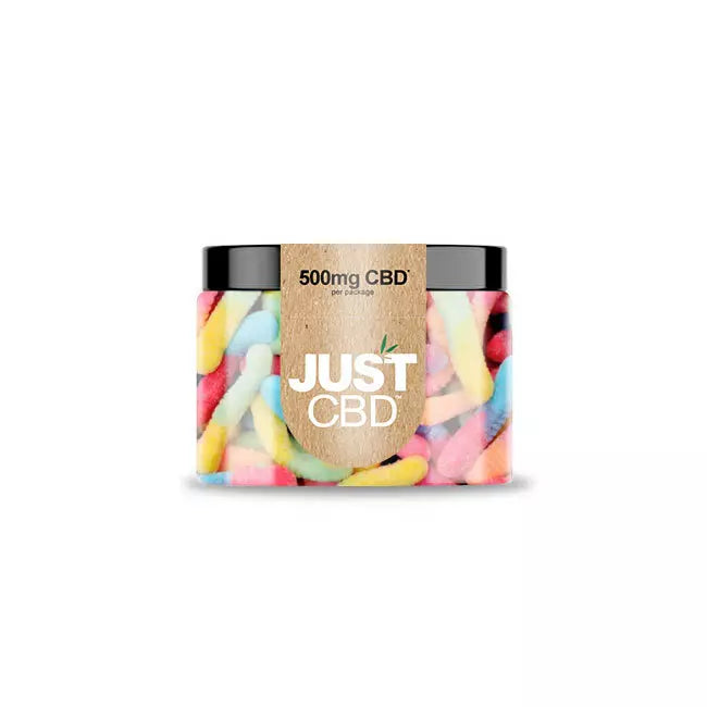 Just CBD 500mg Sour Worms