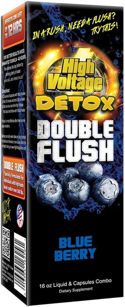 HIGH VOLTAGE DBL FLUSH DETOX BLUEBERRY