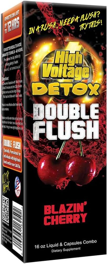 HIGH VOLTAGE DBL FLUSH DETOX BLAZIN CHERRY