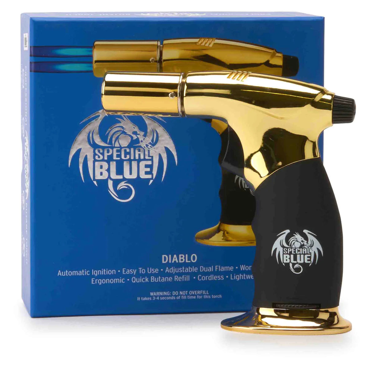 SPECIAL BLUE DIABLO TORCH GOLD