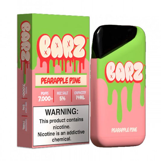 BARZ 7000 PUFF DISPO PEARAPPLE PINE