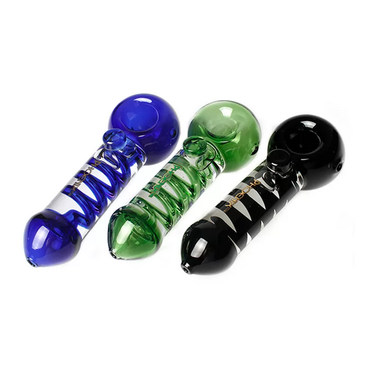 Phoenix Star Freezable Coil Spoon Pipe 5.5 Inches