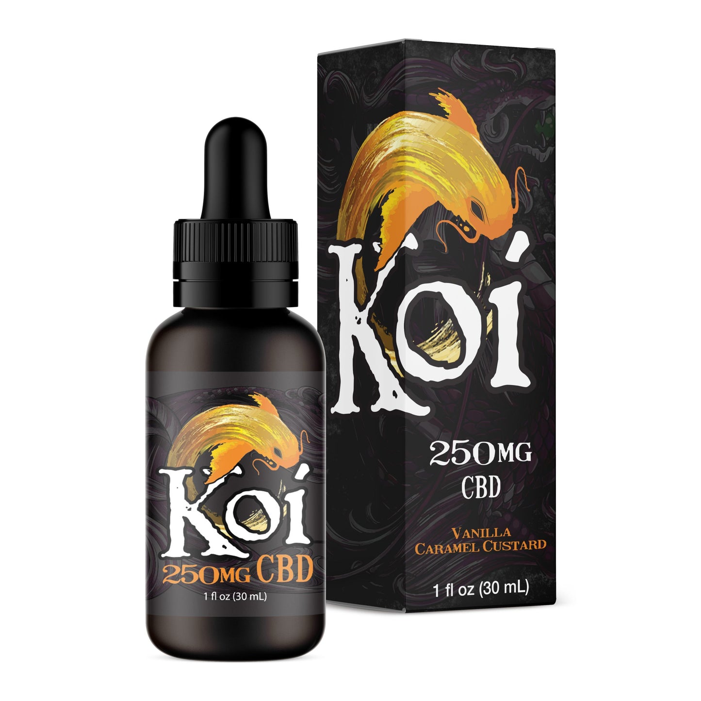 KOI 1000MG CBD E-JUICE VAINILLA CARAMEL