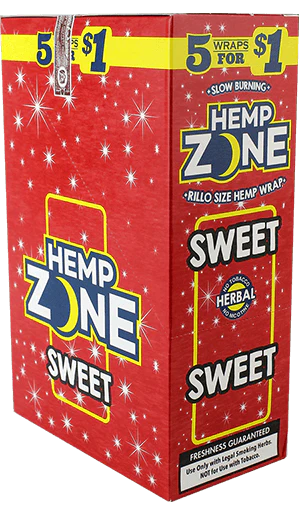 HEMP ZONE RILLO HEMP WRAP SWEET