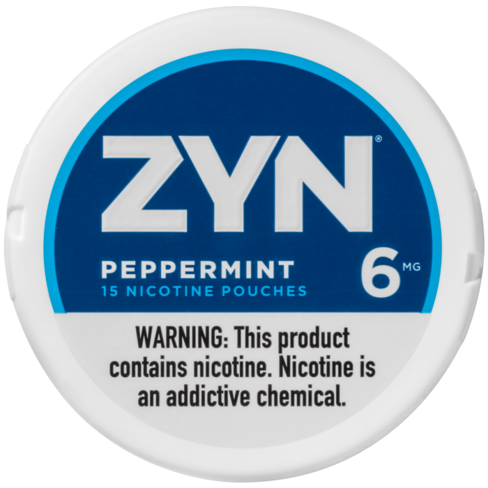 ZYN NICOTINE POUCHES 6MG PEPPERMINT