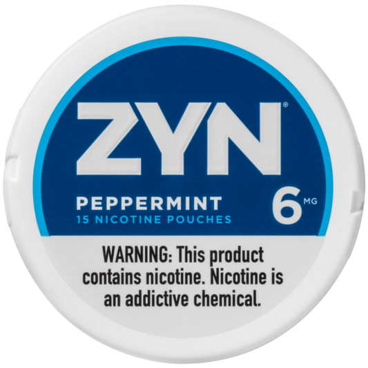 ZYN NICOTINE POUCHES 6MG PEPPERMINT