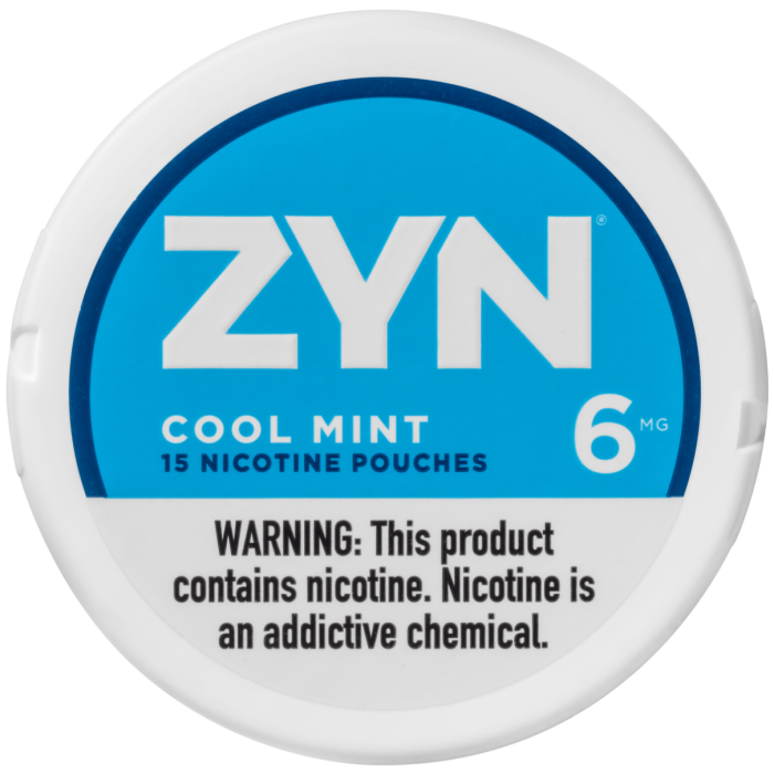 ZYN NICOTINE POUCHES 6mg COOL MINT