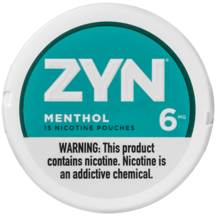 ZYN NICOTINE POUCHES 6mg MENTHOL