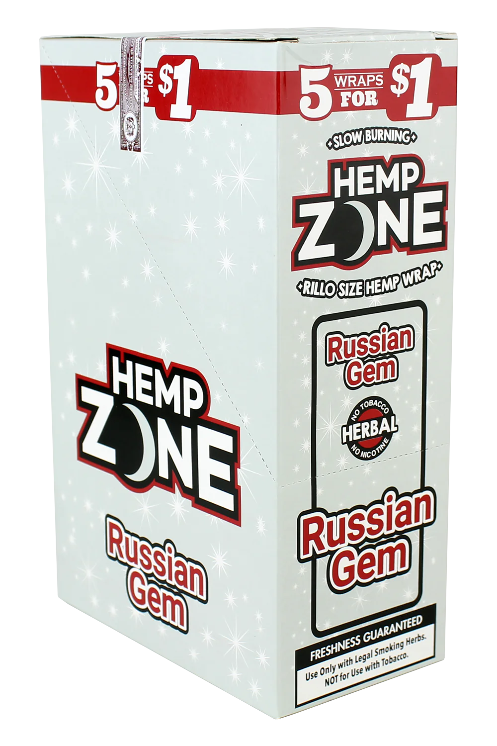 HEMP ZONE RILLO HEMP WRAP RUSSIAN CREAM