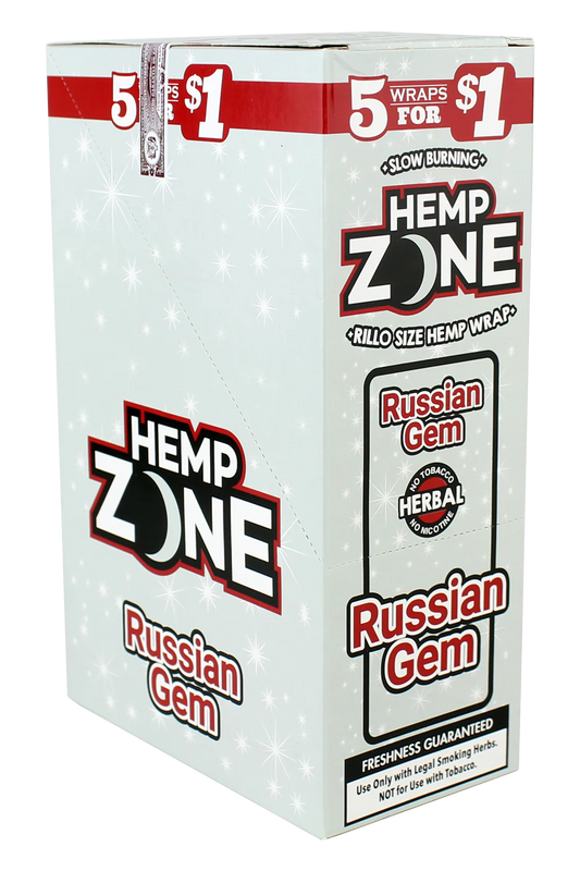 HEMP ZONE RILLO HEMP WRAP RUSSIAN CREAM