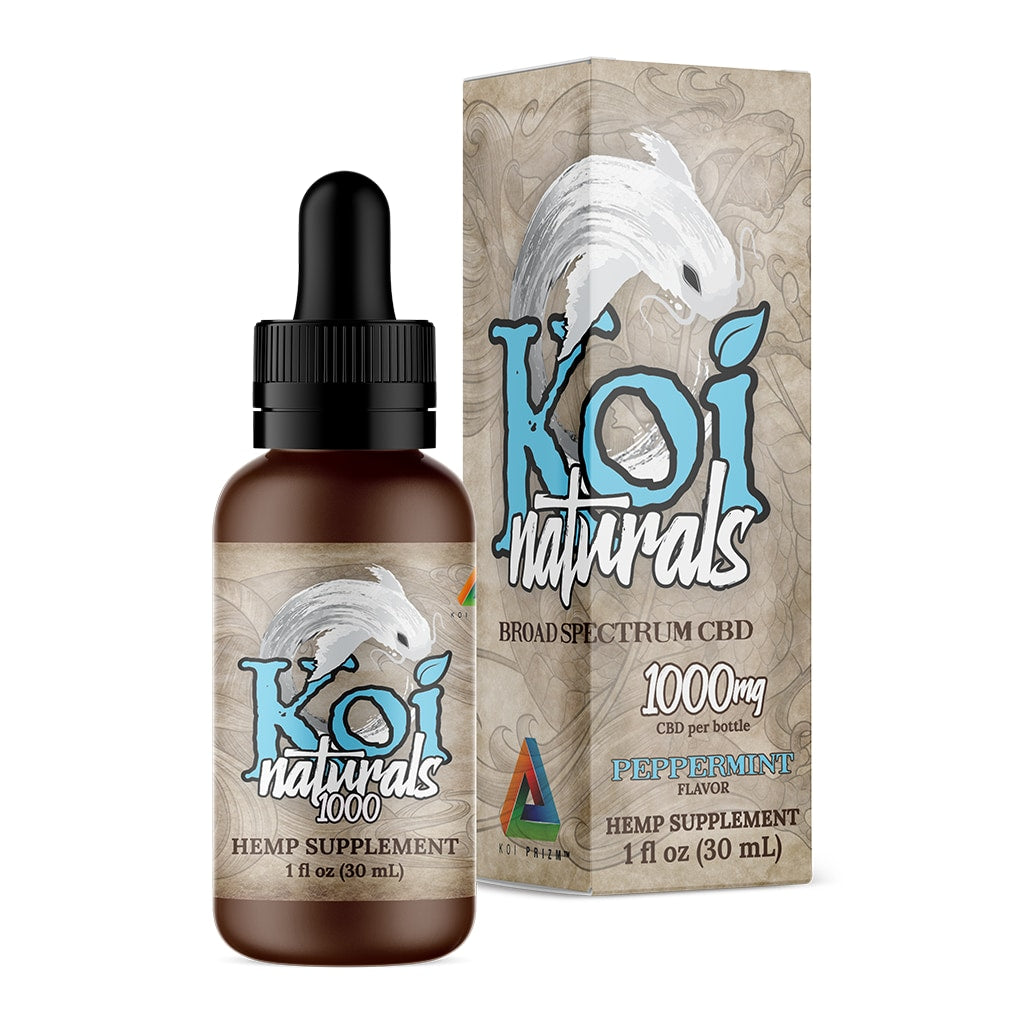 KOI 1000MG CBD TINCTURE PEPPERMINT