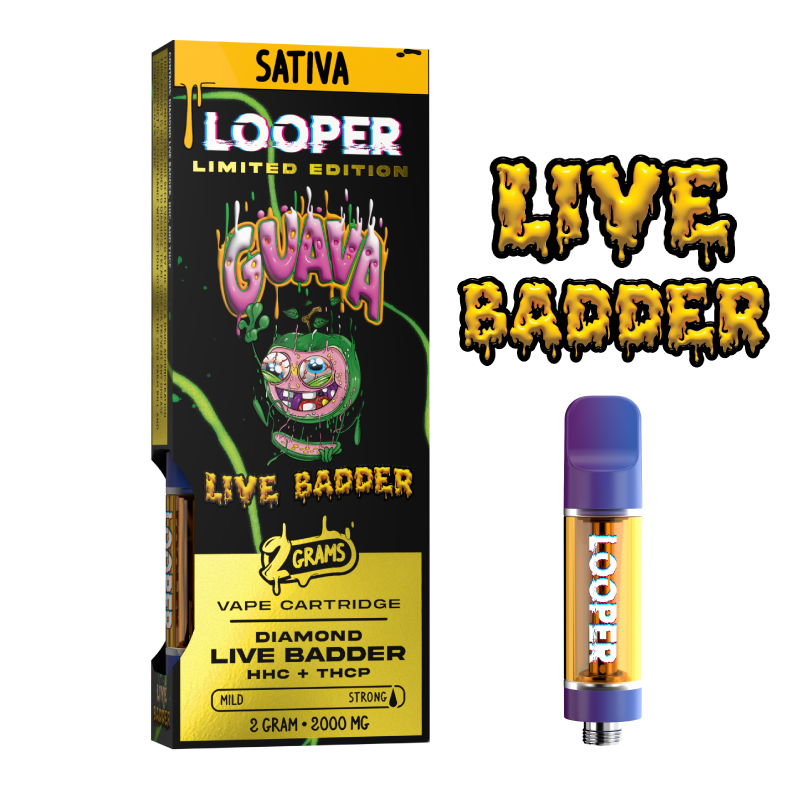 Live Badder 2g Cartridge: Guava