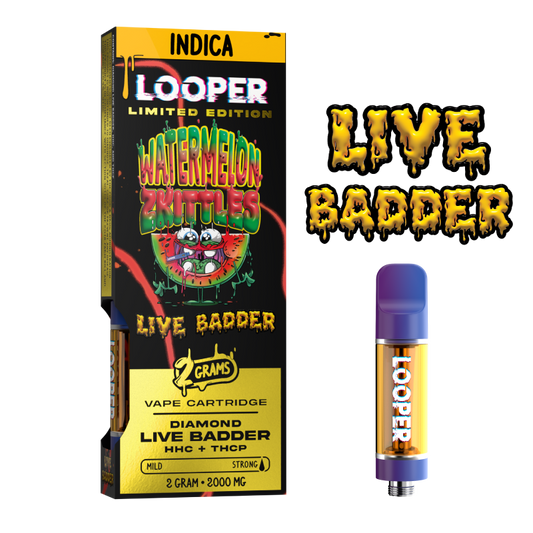 Live Badder 2g Cartridge: Watermelon Zkittles