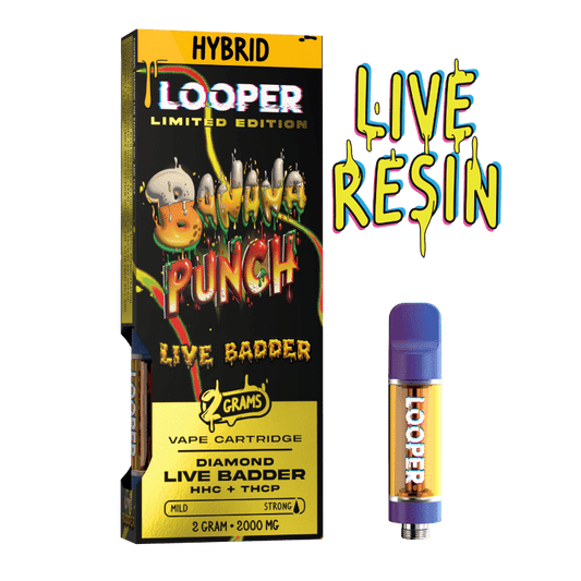 Live Badder 2g Cartridges: Banana Punch