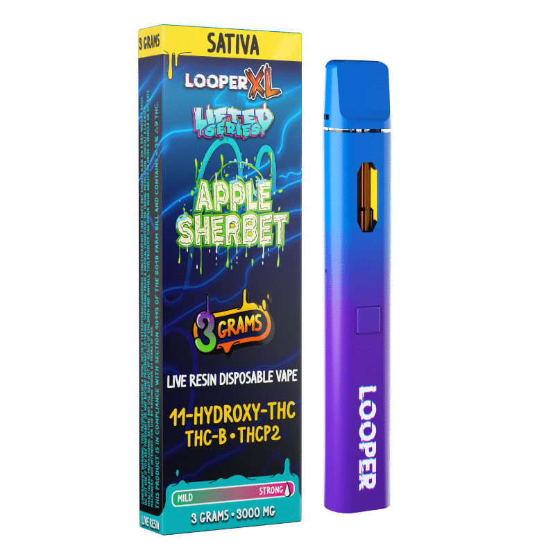 Lopper XL Apple Sherbet 3G Disposable