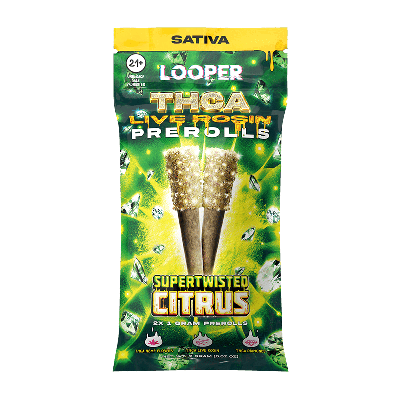 Looper Supertwisted Citrus – Live Rosin Pre-Roll