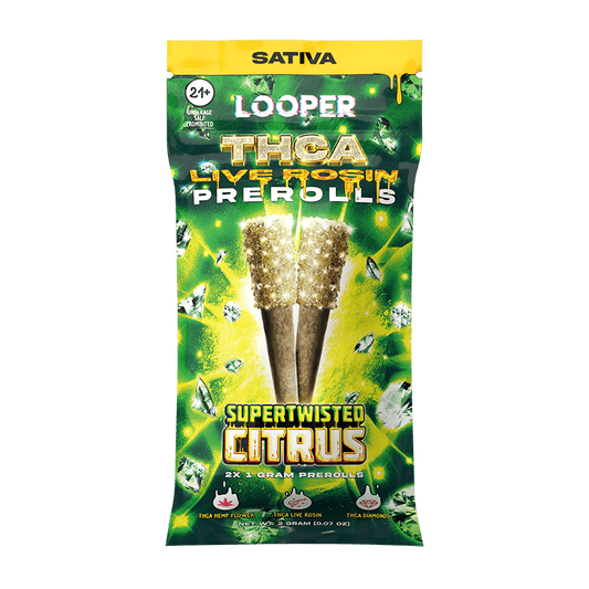 Looper Supertwisted Citrus – Live Rosin Pre-Roll