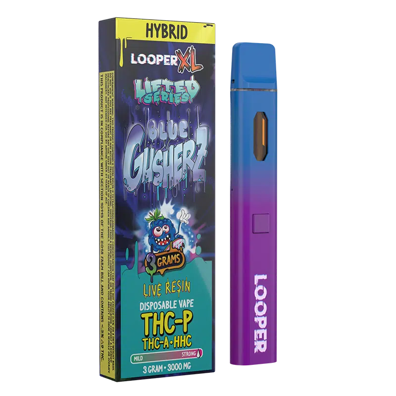 Looper Lifted Series Disposable: Blue Gusherz