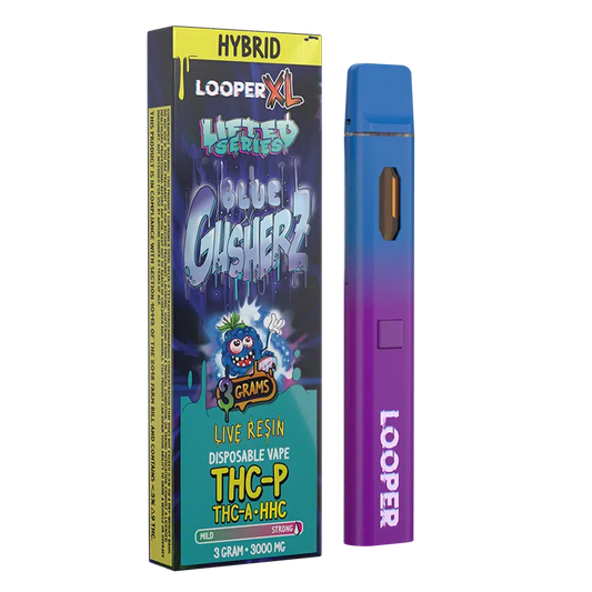 Looper Lifted Series Disposable: Blue Gusherz