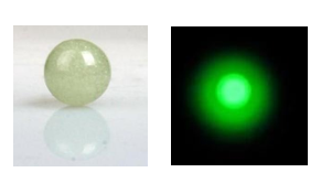 GLOW IN THE DARK GLASS BALL