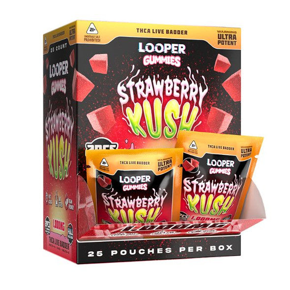 Looper THCa Live Badder 2pc Gummies 1000mg BOX