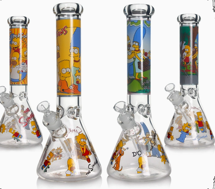 Bong 14" Diseño Simpsons