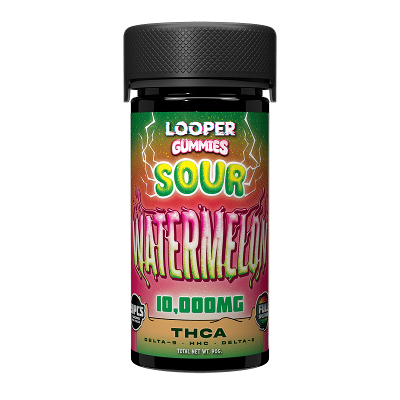 Looper Sour Watermelon – THC-A Gummies