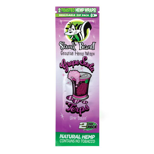 SKUNK HEMP WRAPS TERPS GRAPE SODA