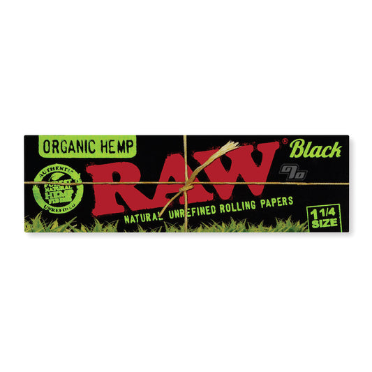 RAW BLACK 1 1⁄4 ORGANIC 24 PACKS